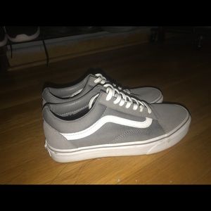 Grey vans
